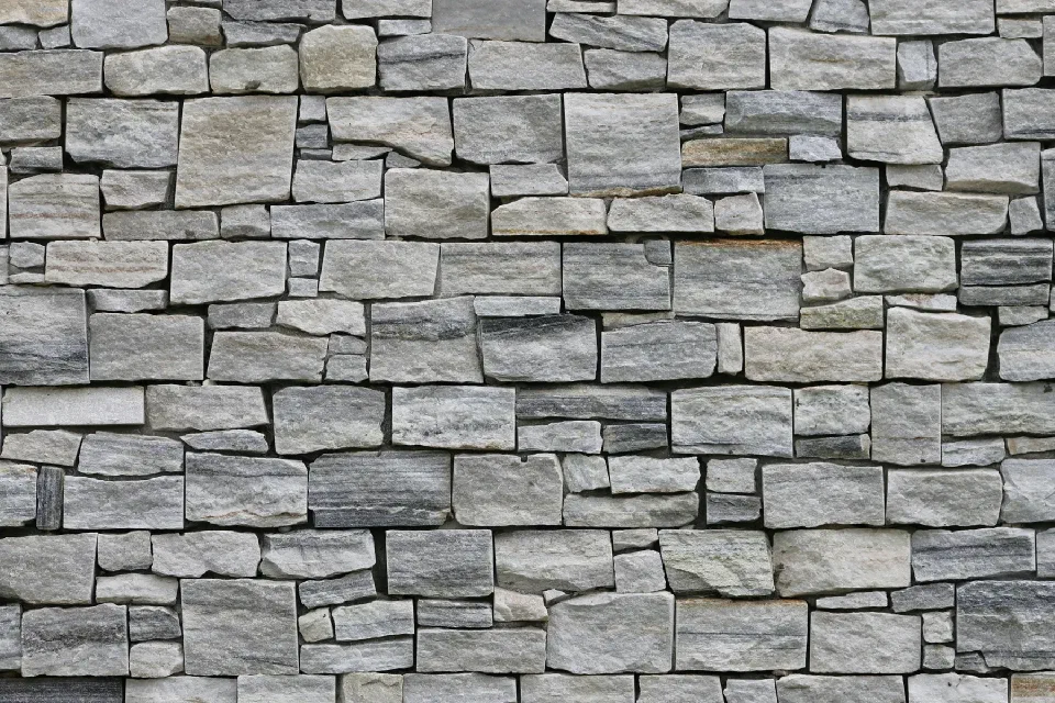 Stone retaining wall repair and rebuild detail in Canberra